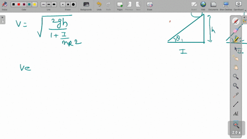 a-solid-sphere-rolls-down-two-different-inclined-planes-of-the-same-height-but-of-different-inclinat