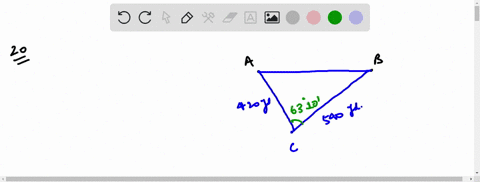 to-find-the-distance-between-two-points-a-and-b-a-surveyor-chooses-a-point-c-that-is-420-yards-from-