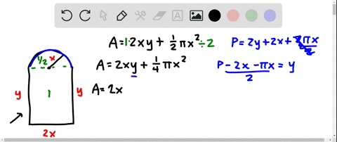 a-window-is-in-the-form-of-a-rectangle-surmounted-by-a-semicircle-the-rectangle-is-of-clear-glass-wh
