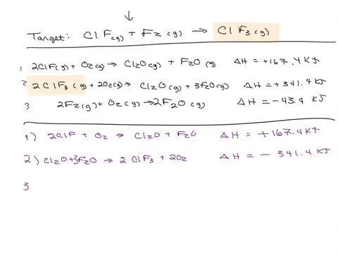 given-the-following-data-beginaligned-2-mathrmcifgmathrmo_2g-longrightarrow-mathrmcl_2-mathrmogmathr