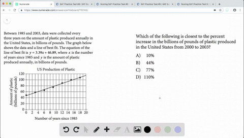 which-of-the-following-is-closest-to-the-percent-increase-in-the-billions-of-pounds-of-plastic-produ