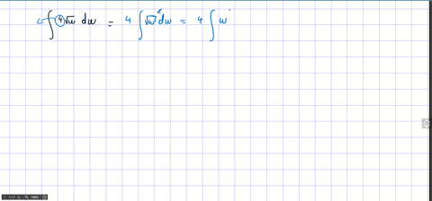 find-the-indefinite-integrals-int-4-sqrtw-d-w