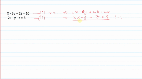 solve-each-system-write-solutions-in-terms-of-z-if-necessary-beginarrayr-x-3-y2-z10-2-x-y-z8-endarra