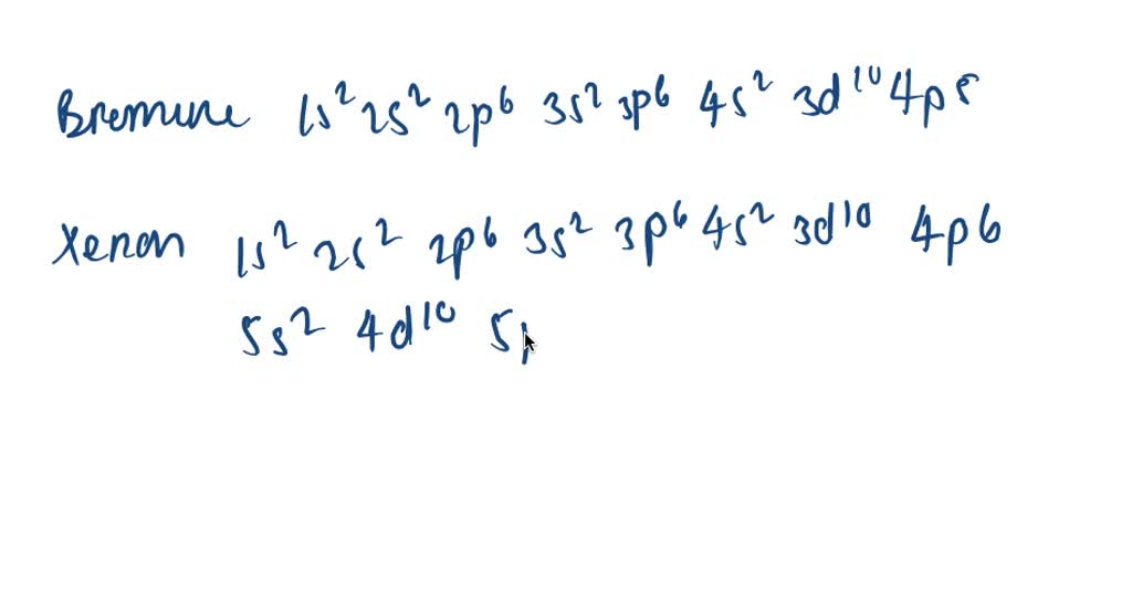 SOLVEDWrite the full electron configuration (1 s^2 2 s^2, etc. ) for