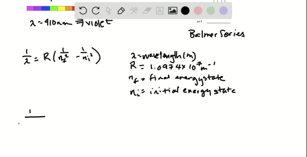 solved-a-line-in-the-balmer-series-of-emission-lines-of-excited-h-atoms