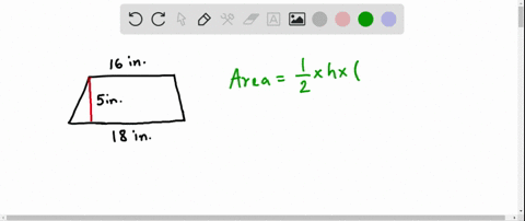 the-height-of-a-trapezoid-is-5-in-the-bases-measure-16-in-and-18-in-find-the-area-of-the-trapezoid