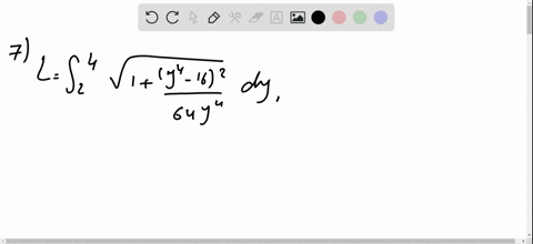 find-the-exact-arc-length-of-the-curve-over-the-interval-24-x-yy448-text-from-y2-text-to-y4