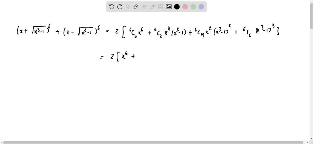 SOLVED:The sum of the co-efficients of all even degree terms in x in ...