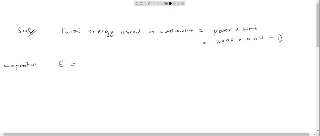 SOLVED:A camera flash releases 3 J of energy, which is supplied by a ...