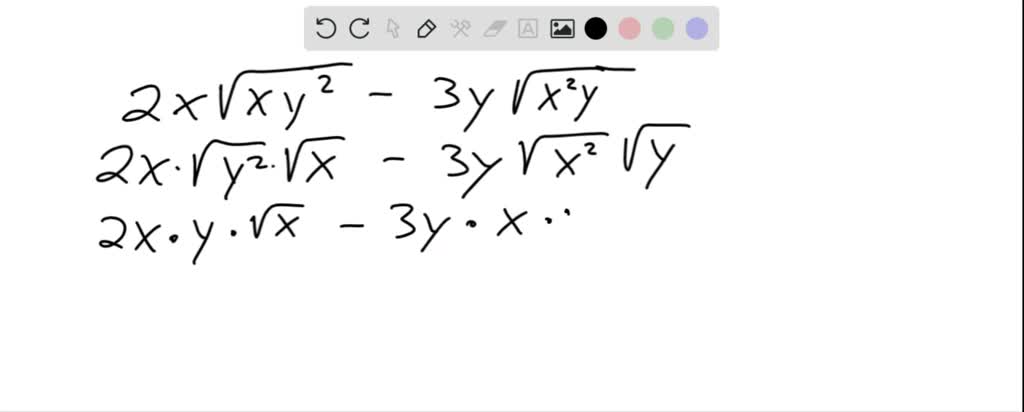 SOLVED:Simplify. x 2 y 2---\sqrt{ }