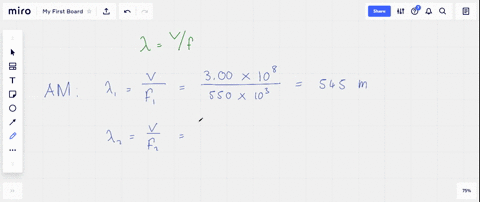 Solved Challenge While An Fm Radio Station Broadcasts At A Frequency Of 94 7 Mhz An Am Station Broadcasts At A Frequen
