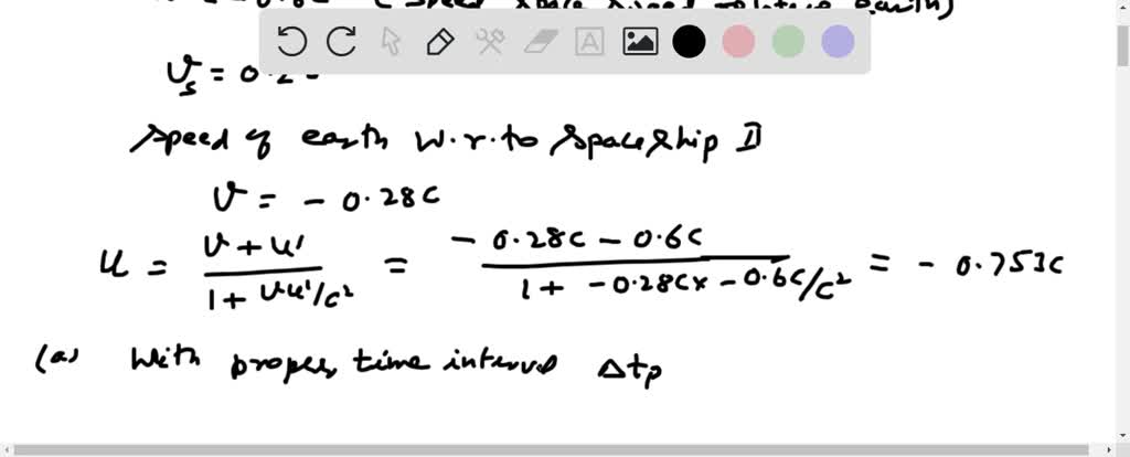 SOLVED: Spacecraft I, containing students taking a physics exam ...