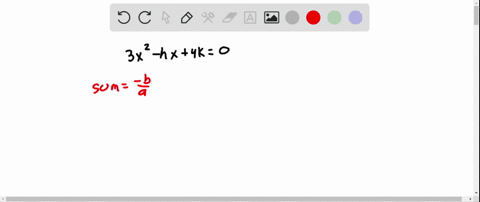 for-each-equation-under-the-given-condition-a-find-k-and-b-find-the-other-solution-find-h-and-k-wher