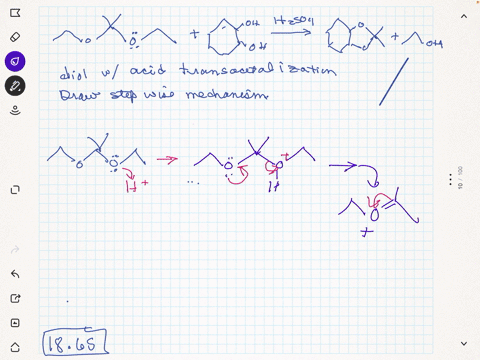 one-acetal-can-be-converted-to-a-different-acetal-by-reaction-with-a-diol-in-the-presence-of-acid-a-
