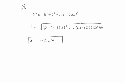 round-each-answer-to-one-decimal-place-in-triangle-a-b-c-angle-a40circ-b61-mathrmcm-and-c32-mathrmcm