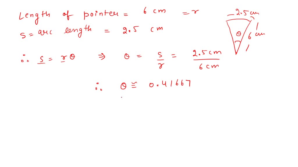  SOLVED A Voltmeter s Pointer Is 6 Centimeters In Length see Numerade