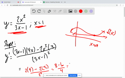 a-find-an-equation-of-the-line-tangent-to-the-given-curve-at-a-b-use-a-graphing-utility-to-graph-t-7