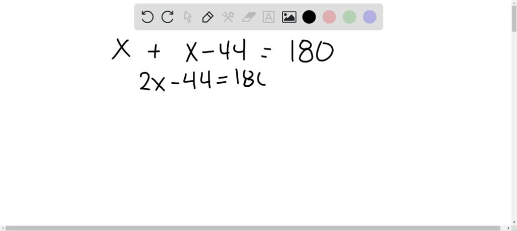 The Measure Of An Angle's Supplement Is 76 Less