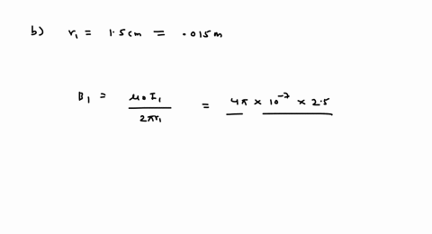 two-long-parallel-wires-each-carry-25-mathrma-in-the-same-direction-with-their-centers-15-mathrmcm-a