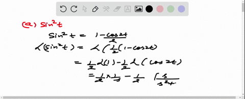 Determine the Laplace transforms of: (a) sin^2 t (b) cosh^2 3 x | Numerade