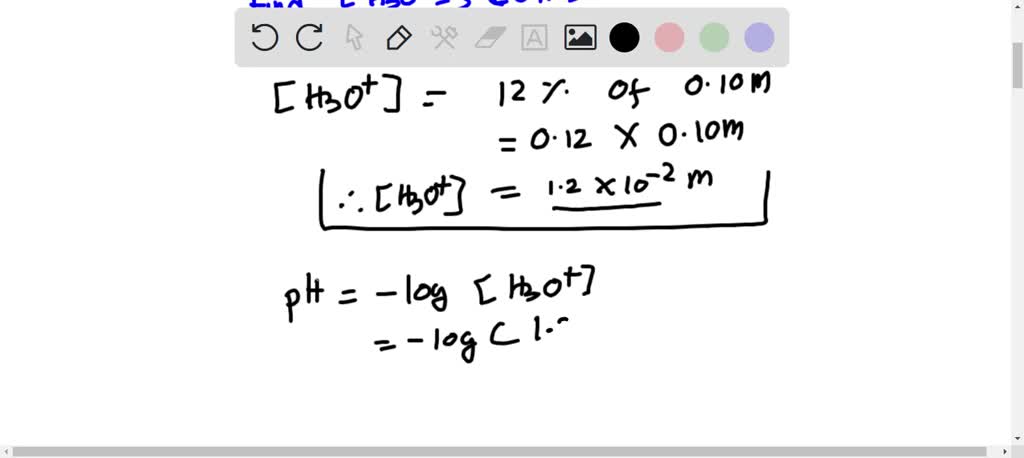 ⏩SOLVED:A 0.10 M solution of dihydrogen sulfide, H2 S, forms a… | Numerade