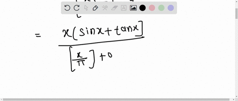 if-fxfracxsin-xtan-xleftfracxpipiright-frac12-where-denotes-greatest-integer-function-then-a-fx-is-a
