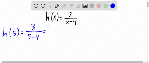 find-h5-and-h-2-hxfrac3x-4