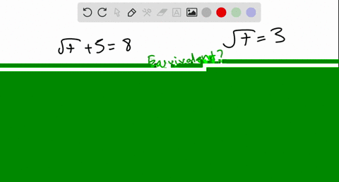 classify-each-of-the-following-statements-as-either-true-or-false-sqrtt58-text-is-equivalent-to-sqrt