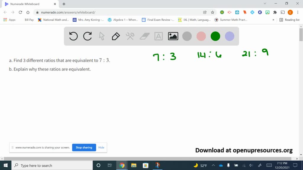 solved-select-three-ratios-that-are-equivalent-to-7-6