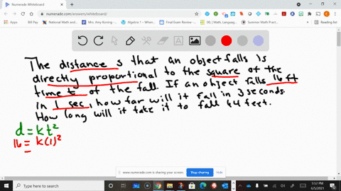 physics-falling-objects-the-distance-s-that-an-object-falls-is-directly-proportional-to-the-square-o