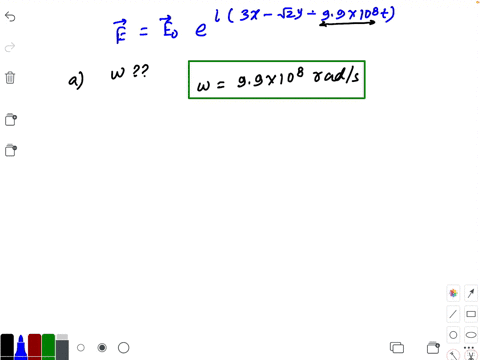 the-electric-field-of-an-electromagnetic-plane-wave-is-given-in-si-units-by-overrightarrowmathbfeove