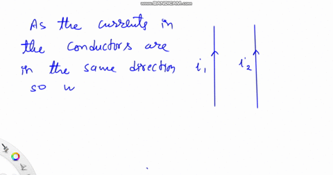 two-long-straight-wires-have-currents-flowing-in-them-in-the-same-direction-as-shown-in-the-figure-t