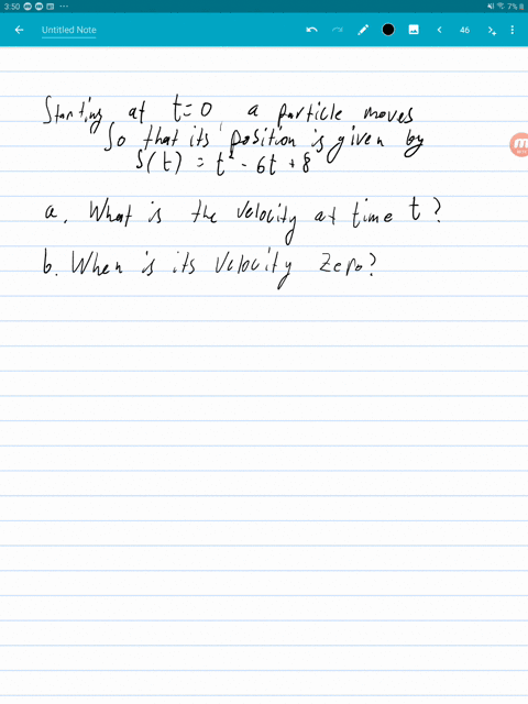 starting-at-t0-a-particle-moves-along-a-line-so-that-its-position-after-t-seconds-is-stt2-6-t8-where