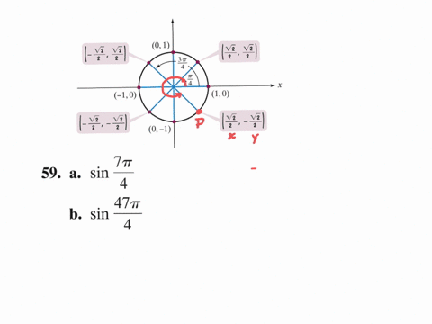in-exercises-5360-the-unit-circle-has-been-divided-into-eight-equal-arcs-corresponding-to-t-values-7