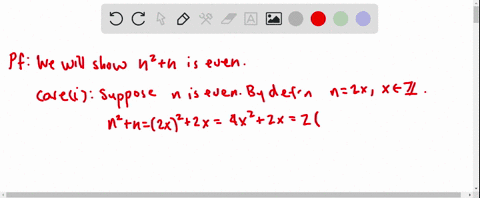 prove-by-cases-where-n-is-an-arbitrary-integer-and-x-denotes-the-absolute-value-of-x-n2n-is-an-even-