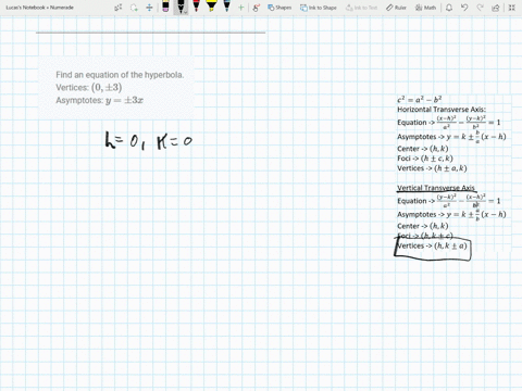 find-an-equation-of-the-hyperbola-vertices-0-pm-3-asymptotes-ypm-3-x