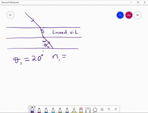 the-light-ray-shown-in-figure-15-18-makes-an-angle-of-200circ-with-the-normal-line-at-the-boundary-o