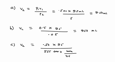 a-sample-of-krypton-gas-occupies-950-mathrmml-at-0500-mathrmatm-if-the-temperature-remained-constant