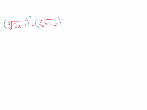 solve-sqrt35-x-1sqrt3x3