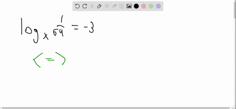 find-each-value-of-x-log-_x-frac164-3