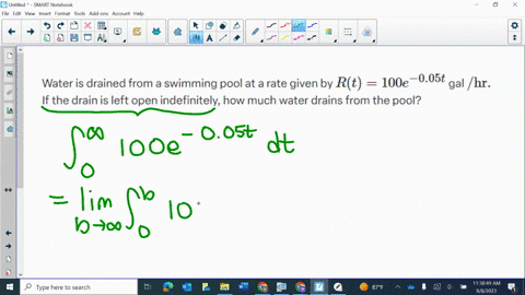 water-is-drained-from-a-swimming-pool-at-a-rate-given-by-rt100-e-005-t-gal-mathrmhr-if-the-drain-is