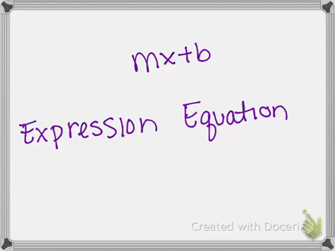 indicate-whether-each-of-the-following-is-an-expression-or-an-equation-m-xb