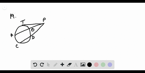 overlinep-t-is-tangent-to-the-circle-find-the-lengths-indicated-p-d5-c-d7-a-b11-p-b
