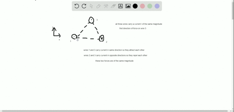 the-three-wires-shown-in-figure-22-53-are-long-and-straight-and-they-each-carry-a-current-of-the-sam