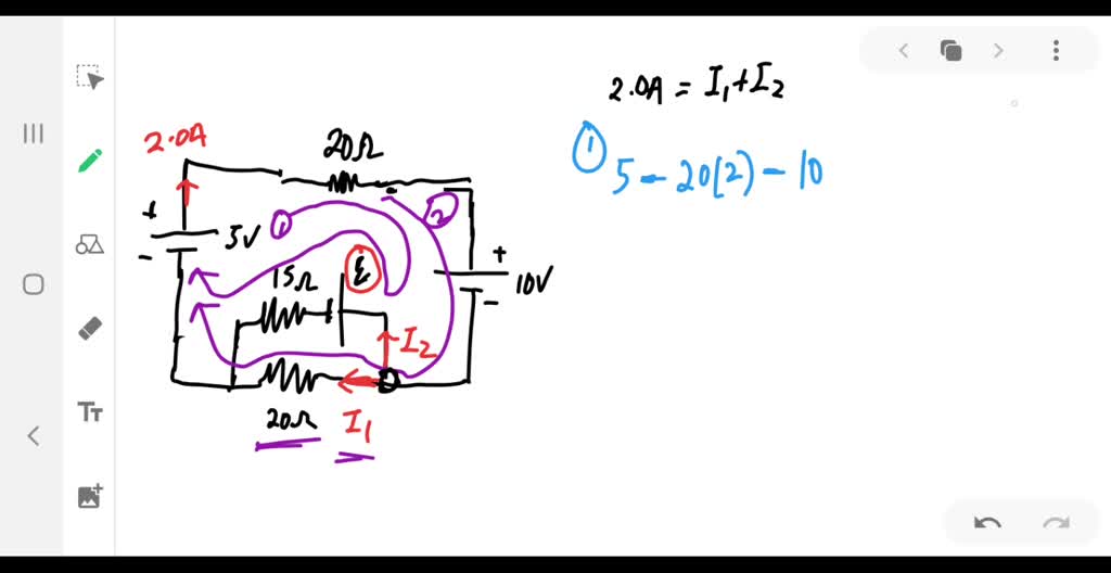 Solved Consider The Circuit Shown In Fig P A What Must The Emf