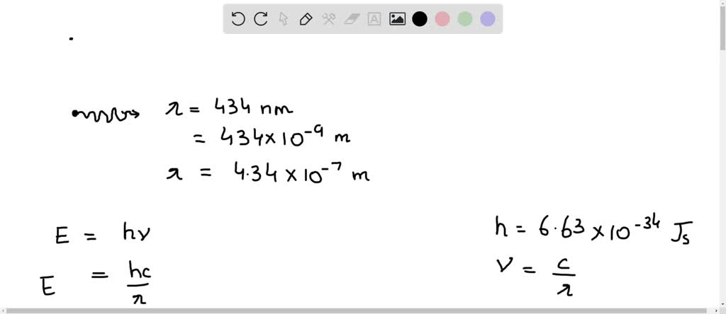 Solved A Hydrogen Atom Initially At Rest And In Its Ground State