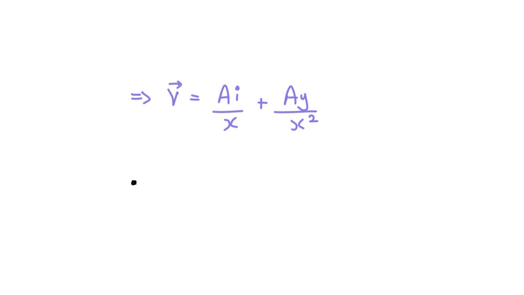 Solved For The Two Dimensional Flow Of Incompressible Air Near The