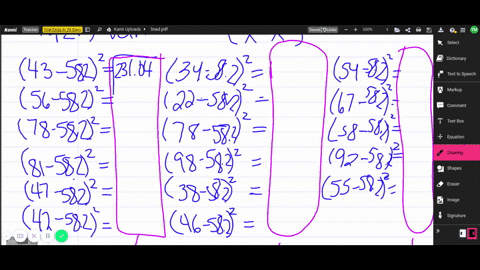 find-the-variance-and-standard-deviation-of-each-set-of-data-to-the-nearest-tenth-43-56-78-81-47-42-