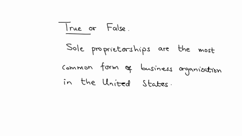 true-or-false-sole-proprietorships-are-the-most-common-form-of-business-organization-in-the-united-s