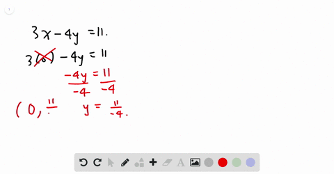 use-the-intercept-method-to-graph-each-equation-3-x-4-y11